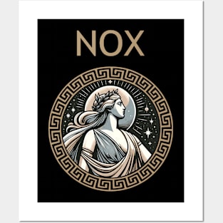 Nox Ancient Roman Goddess of Night Posters and Art